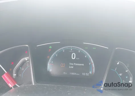 2019 Honda Civic Ex-L z USA, uszkodzony, nr VIN JHMFC1F78KX004270